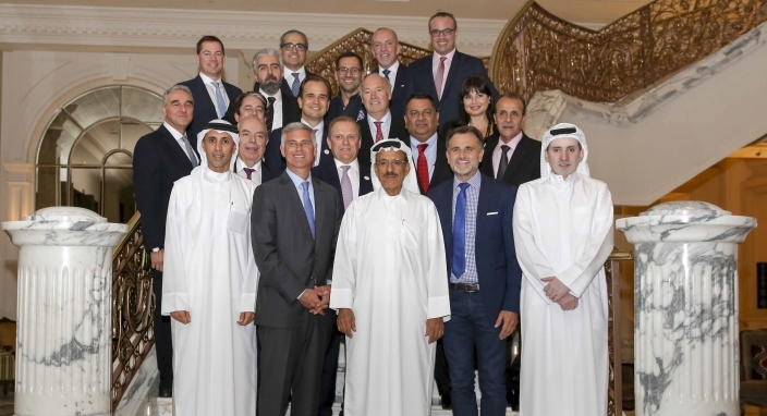 Khalaf Al Habtoor Welcomes Hilton Delegation led by Christopher J. Nassetta,...
